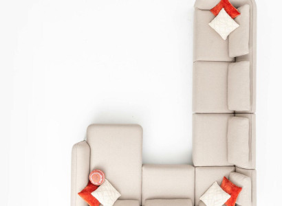 Corner sofa U-shape upholstered sofa Modern Luxury Living room Corner sofa Living landscape